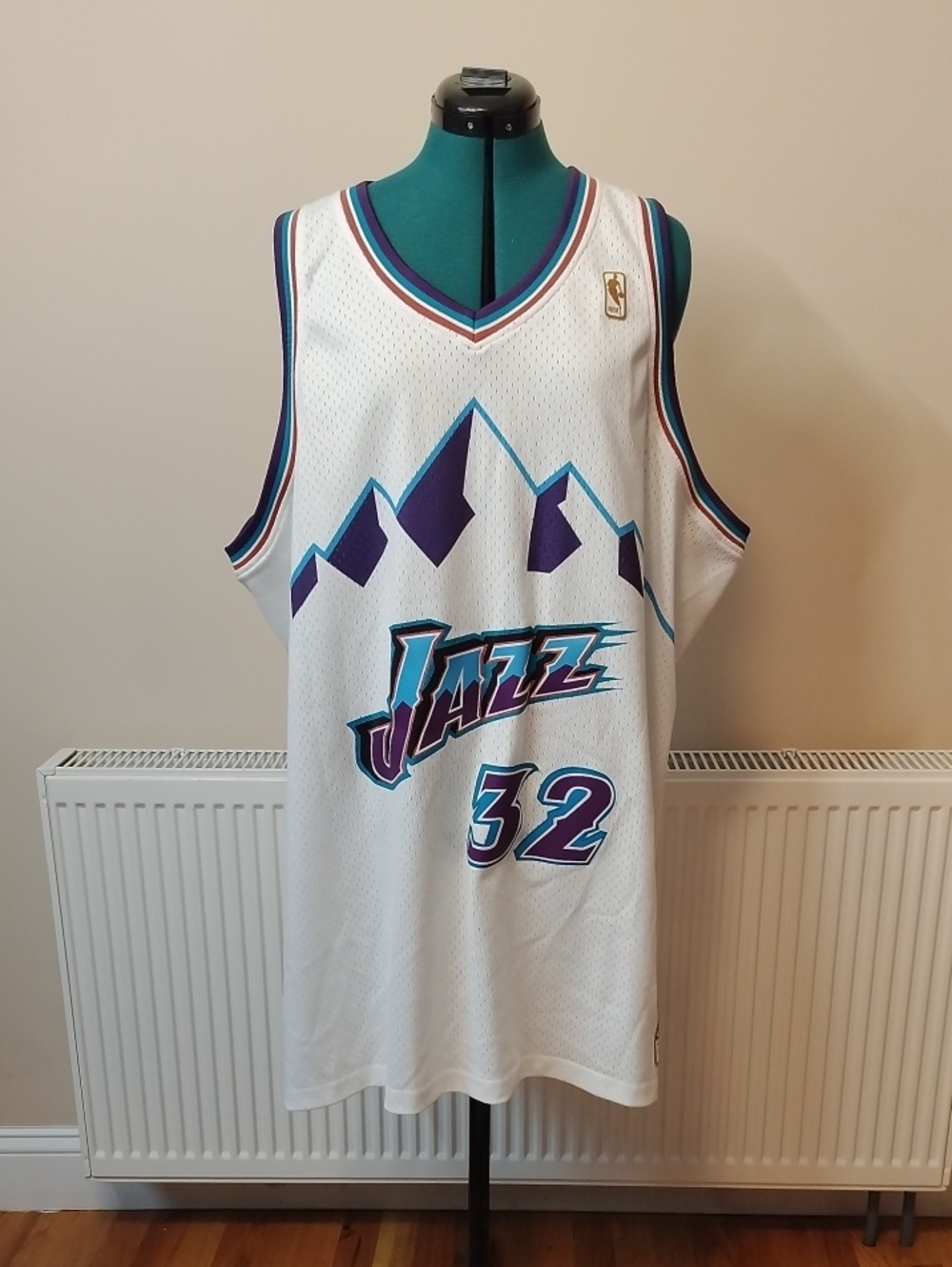 Utah Jazz Jersey Mitchell & Ness 1996/97 Home Karl Malone NBA Mens Size 3XLB